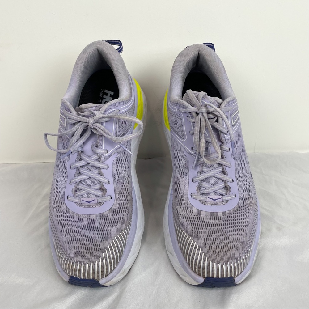 HOKA ONE ONE Bondi 7 Purple Running Shoes - Picture 8 of 13